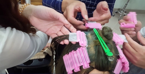 Bịch 40 bấm phồng chân tóc