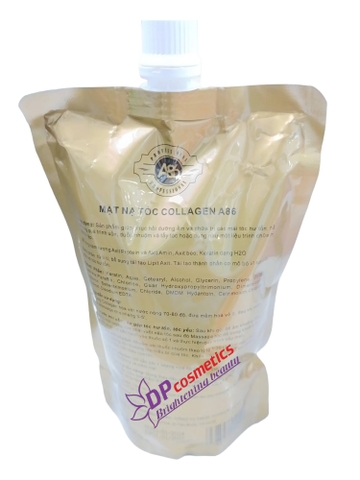 Kem hấp ủ tóc collagen tươi A86 Dung tích 500ml