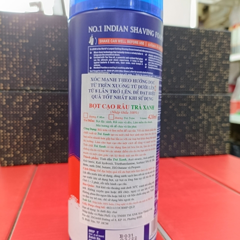 Bọt cạo râu VI-JOHN 420ml