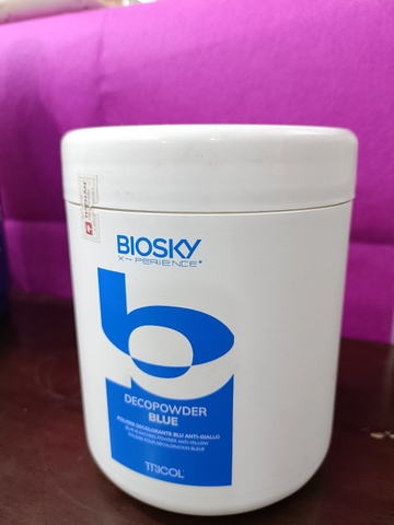 BỘT TẨY TÓC XANH BIOSKY 500G