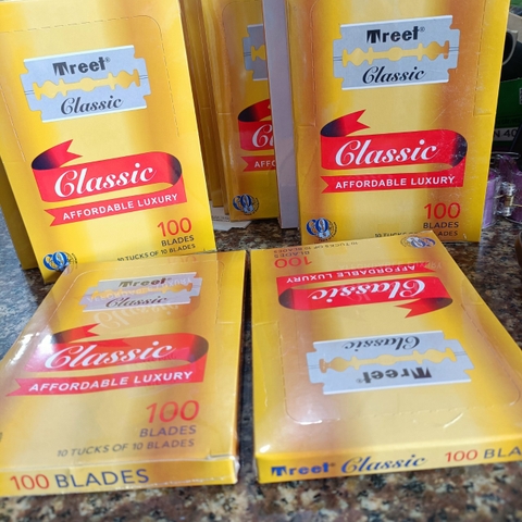 Hộp 100 lưỡi lam Treet Classic