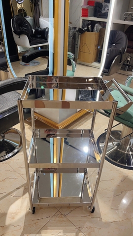 Xe dụng cụ Inox ( 3 tầng )