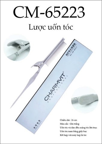 Lược uốn tóc CHARMVIT chính hãng  CM-65223