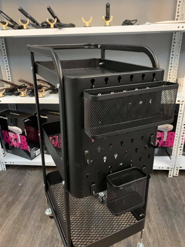 Xe dụng cụ sơn tĩnh điện ( 3 tầng )