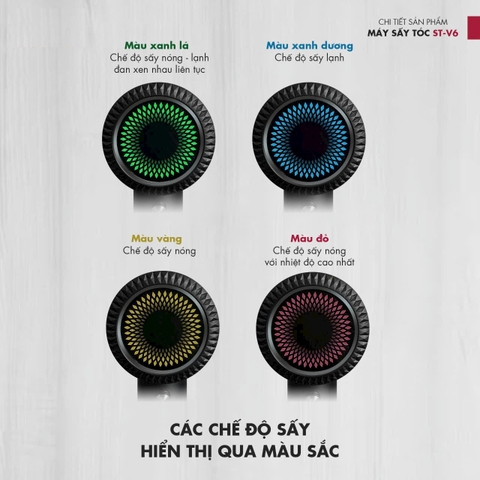 Máy Sấy  Tóc SANTO FB-V6 Công Suất 1800W