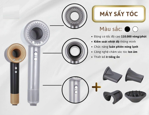Máy sấy tóc Ion YM ( Sấy búa )