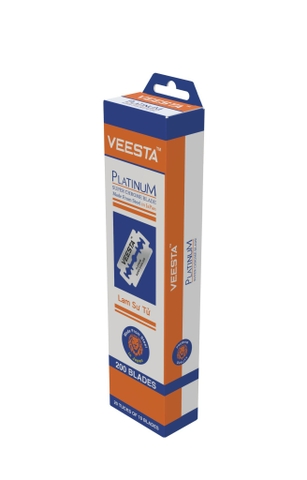 Hộp 200 lưỡi lam VEESTA Platimum