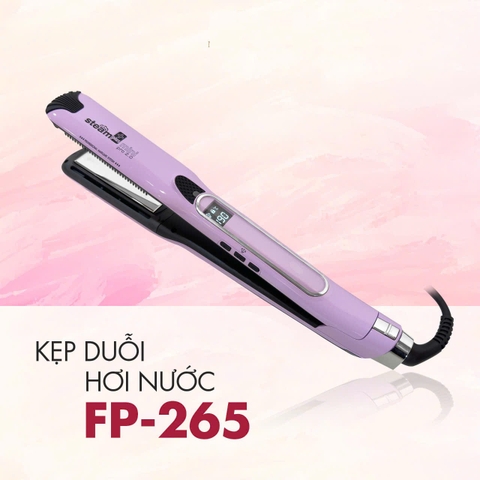 Máy kẹp duỗi hơi nước Steam Plus FB-265 bản 2.5cm