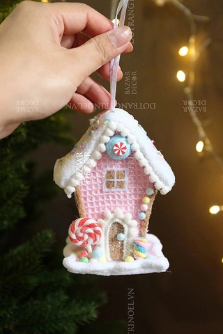 Phụ kiện treo Wonderland - Marshmallow Town - Nhà cầu vồng