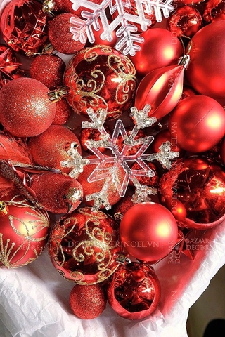 .Hộp 48 quả châu & phụ kiện Luxury tone màu - The Red Bird 2 (Box size L 2.5 gallon)