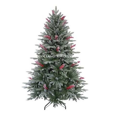 Cây thông tuyết PE thân nhỏ - 150cm 200cm 240cm 300cm