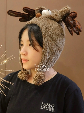 ,Mũ tuần lộc vui vẻ