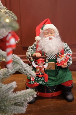 Đồ chơi ông già Noel chế tạo đồ chơi có thể cử động