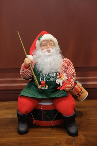 Đồ chơi ông già Noel tô màu có thể cử động