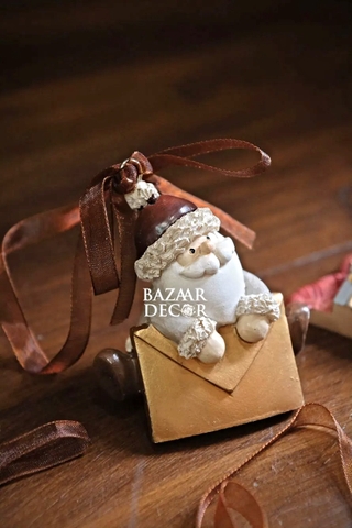 Phụ kiện treo cổ tích - Vintage Nostalgia - Lá thư ông già Noel