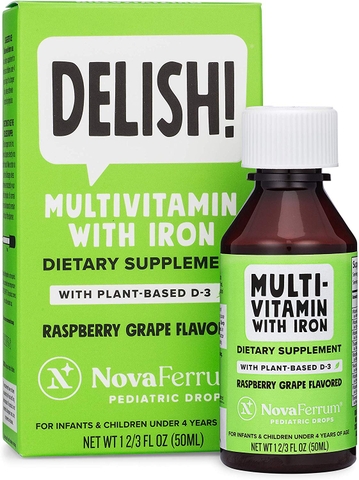 NovaFerrum Multivitamin with Iron Pediatric Drops - Organic