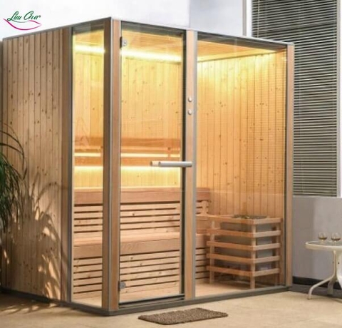 Phòng Xông Hơi Khô Gỗ Thông Trắng Phần Lan