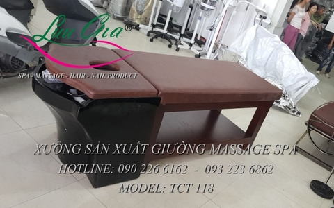 Giường massage - Giường gội dưỡng sinh TCT118