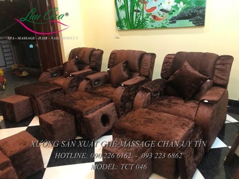 Ghế massage chân nâng hạ điện TCT046