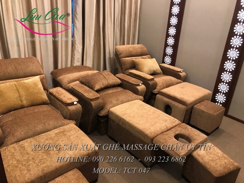 Ghế massage chân nâng điện TCT 047
