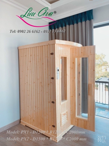 Phòng xông hơi gia đình cho 02 người
