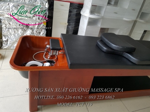 Giường massage - Giường gội dưỡng sinh TCT 119