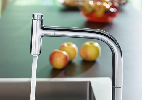 Vòi rửa bát Hansgrohe Metris Select M71, 1jet, sBox