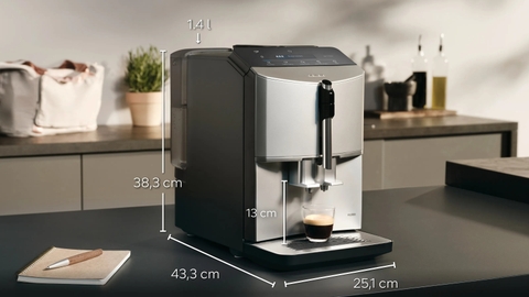 Máy Pha Cafe Để Bàn Độc Lập Siemens TF303E07 EQ300 Nhập Khẩu