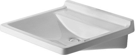 Chậu rửa mặt dương vành Duravit Starck 3 Vital med