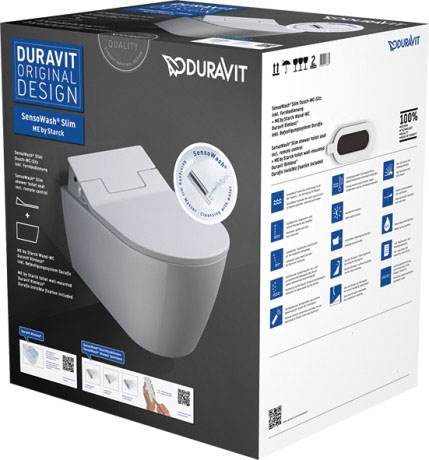 Bồn cầu gắn tường Duravit ME by Starck SensoWash® Slim
