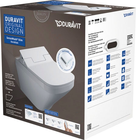 Bồn cầu gắn tường Duravit DuraStyle  SensoWash®