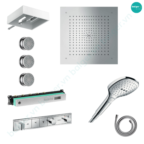 Bộ Sen Gắn Tường Hansgrohe Raindance E SH31E4004000 Nhập Khẩu