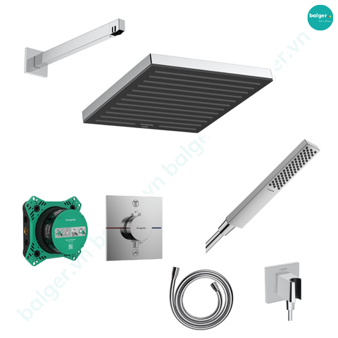 Bộ Sen Gắn Tường Hansgrohe Pulsify SH20E2600000