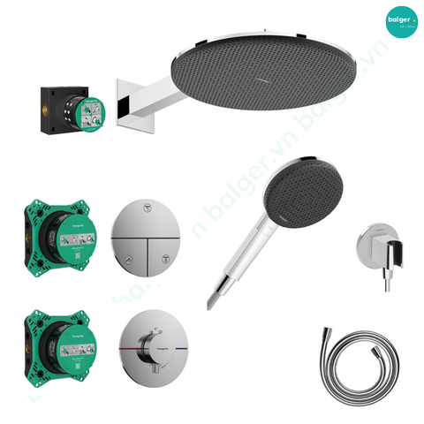 Bộ Sen Gắn Tường Hansgrohe Raindance Alive S SH30S3000000 Nhập Khẩu