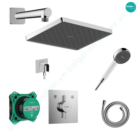 Bộ Sen Gắn Tường Hansgrohe Activera Q SH20E2900000