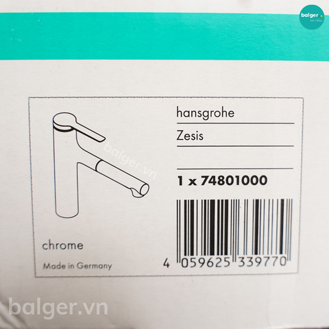 Vòi Rửa Bát Hansgrohe Zesis M33 Màu Chrom 74801000