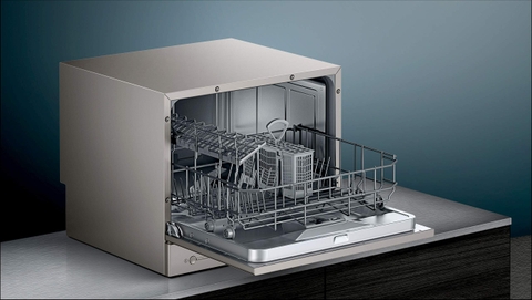 Máy rửa bát để bàn nhỏ Siemens iQ300 SK26E822EU 55cm