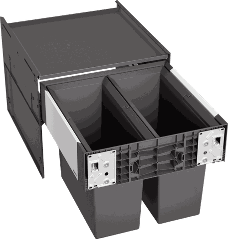 Thùng rác âm tủ BLANCO SELECT II 45/2 Orga