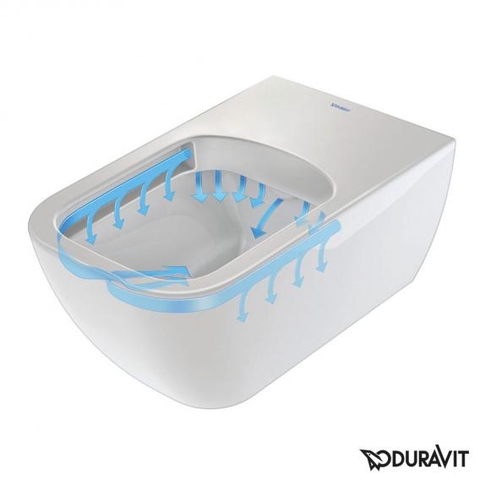 Bồn cầu gắn tường Duravit Viu SensoWash®