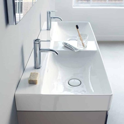 Chậu rửa mặt đôi dương bàn Duravit DuraSquare