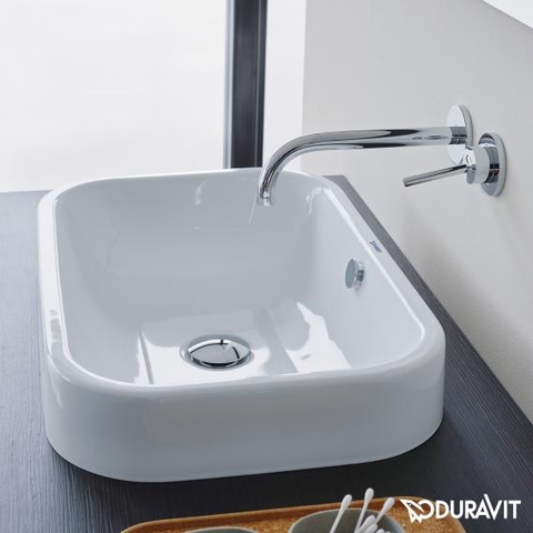 Chậu rửa mặt dương bàn Duravit Happy D.2