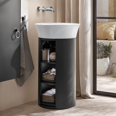 Chậu rửa mặt dương vành Duravit White Tulip