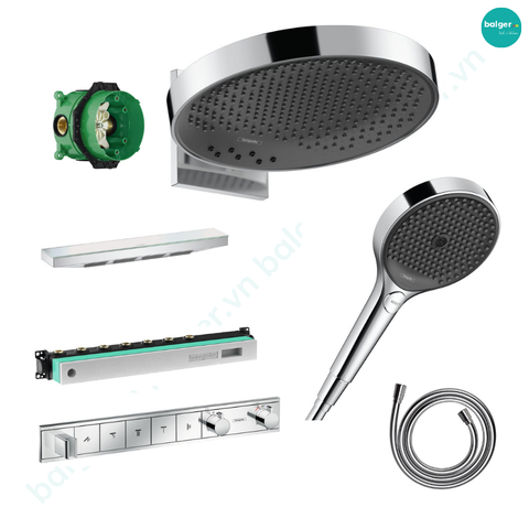 Bộ Sen Gắn Tường Hansgrohe Rainfinity 3 Chế Độ SH30S360000