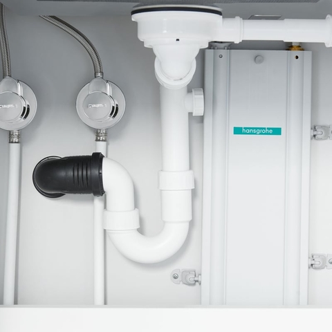 Vòi rửa bát Hansgrohe Aquno Select M81, 2jet, Sbox