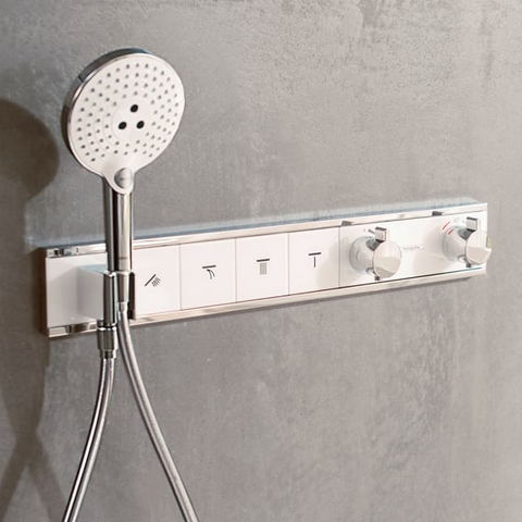 Bộ Sen Âm Tường Hansgrohe Rainmaker Select 3 Chế Độ 24007400 Màu Trắng/Chrom