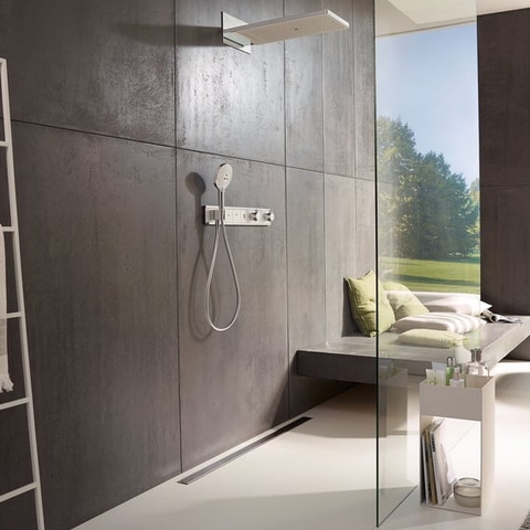 Bộ Sen Âm Tường Hansgrohe Rainmaker Select 3 Chế Độ 24007400 Màu Trắng/Chrom