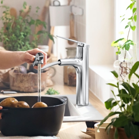 Vòi Rửa Bát Hansgrohe Zesis M33 Màu Chrom 74801000
