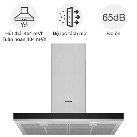 Hút Mùi Gắn Tường Siemens LC77BHM50 IQ 300 Nhập Khẩu