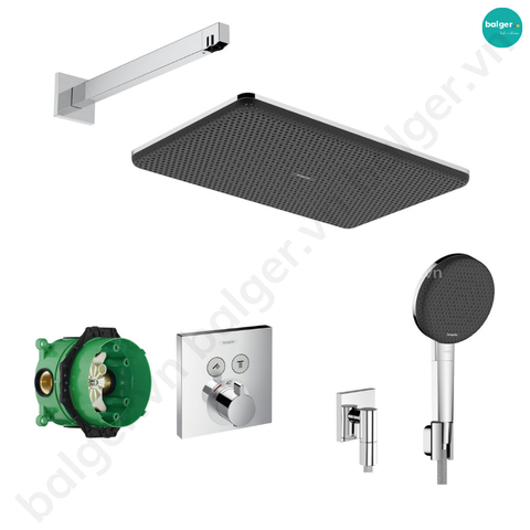 Bộ Sen Tắm Gắn Tường Hansgrohe Raindance Alive Q SH20E3400000 Nhập Khẩu