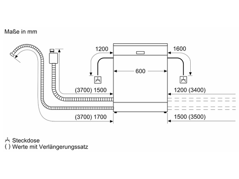 Máy Rửa Bát Siemens iQ700 SN57TS00CE Nhập khẩu - Made in Germany